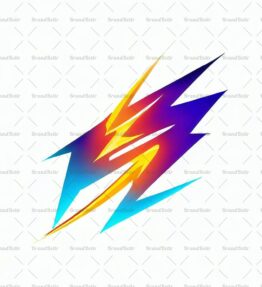 Energiegeladener Blitz